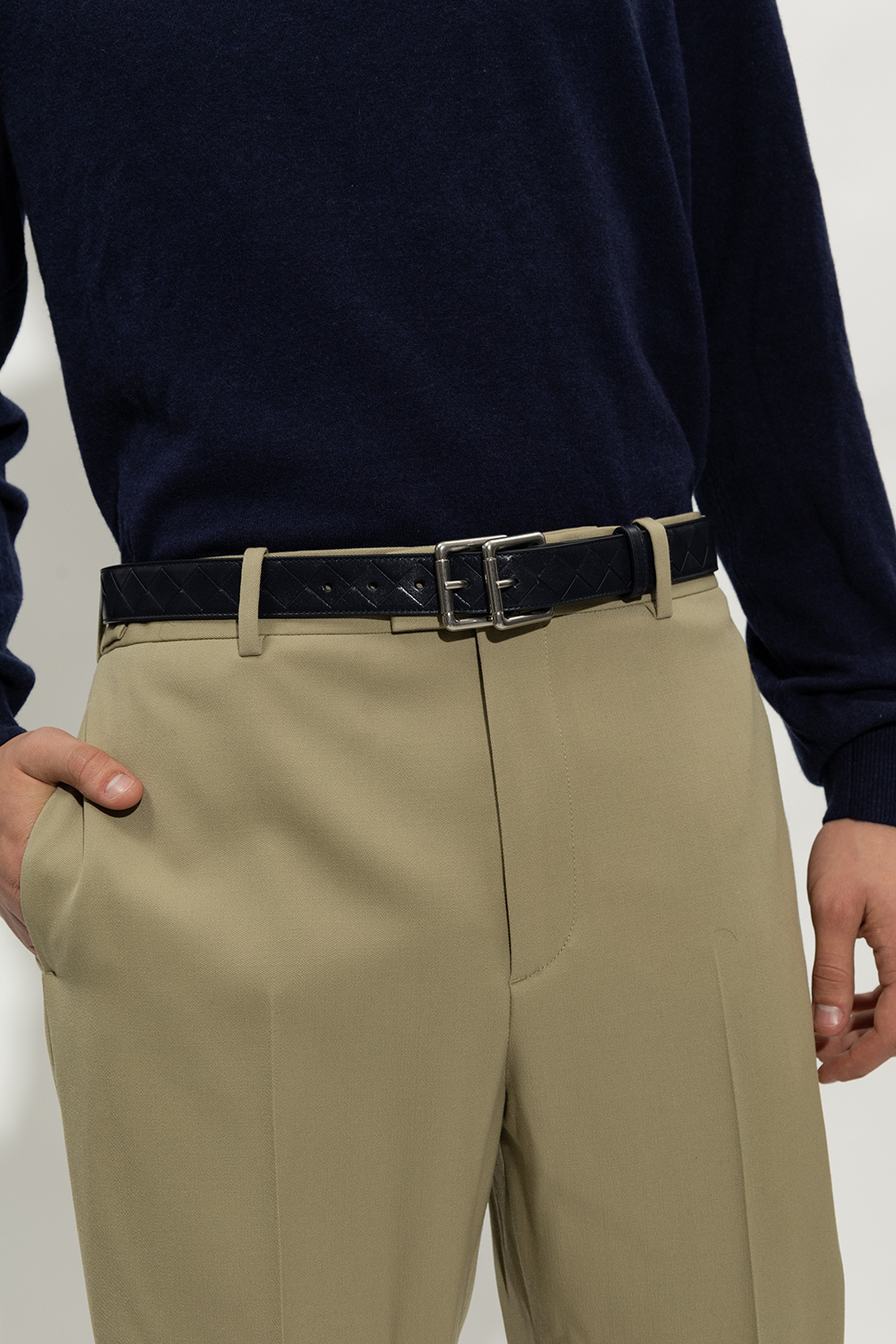 Bottega Veneta Leather belt | Men's Accessories | Vitkac